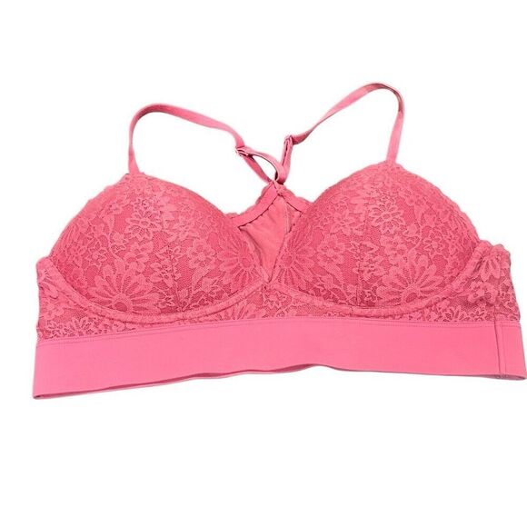 Pink by Victoria’s Secret High Impact Underwire Bra Black size L - Picture 3 of 8